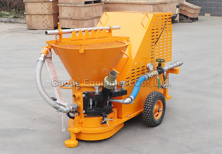 GAODETEC GZ-6DR/RD Efficient Refractory Gunite Machine For Slope Stabilization